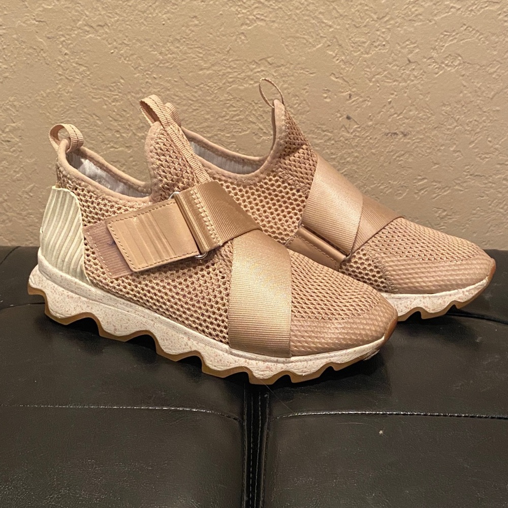 Sorel Women's Tan Slip-On Sneakers